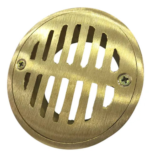 3706 Rejilla redonda (bronce, DR, Cónica, 6" x 4"
