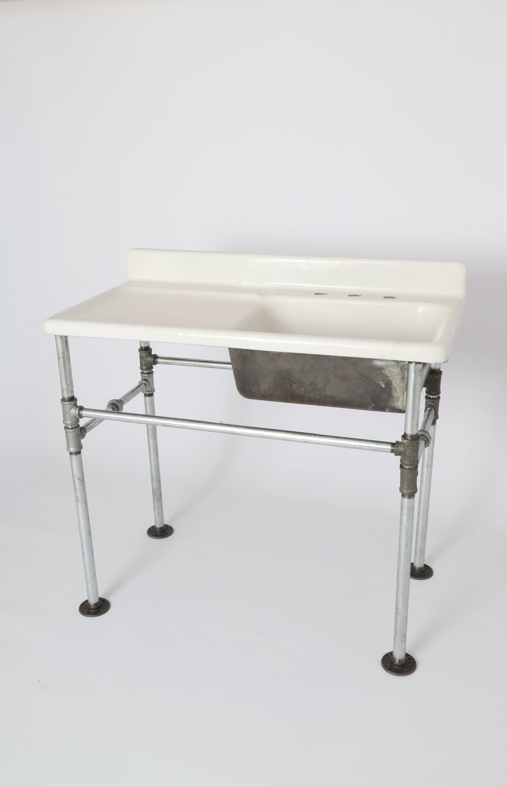 Lavaplatos 1930 Hierro Colado con estructura Galvanizada