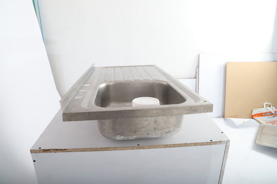 Lavaplatos De Una Poceta, Una Auxiliar y Escurridor
