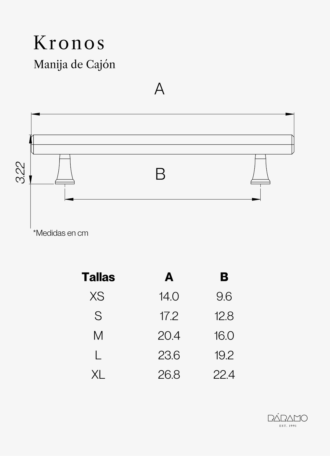 Manija Kronos para Cajón
