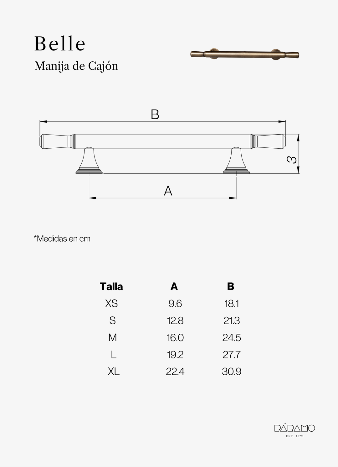 Manija Belle para Cajón