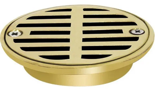 3706 Rejilla redonda (bronce, DR, Cónica, 6" x 4"